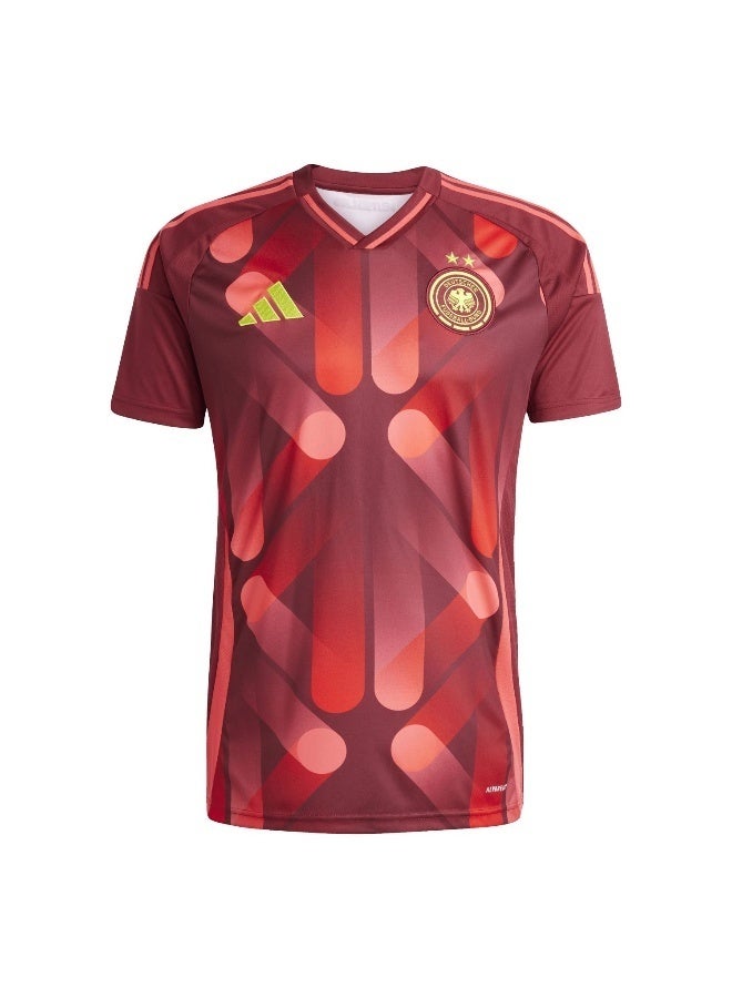 adidas Originals Adidas Dfb A Jsy Burgundy Football Jerseys For Men Xs - Image 1