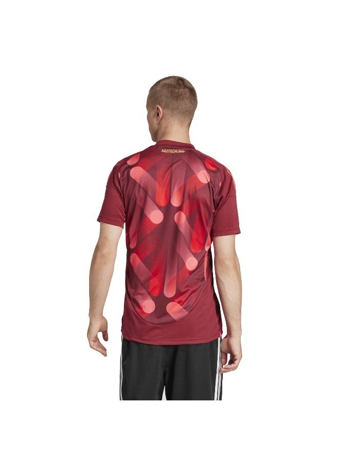 adidas Originals Adidas Dfb A Jsy Burgundy Football Jerseys For Men Xs - Image 4