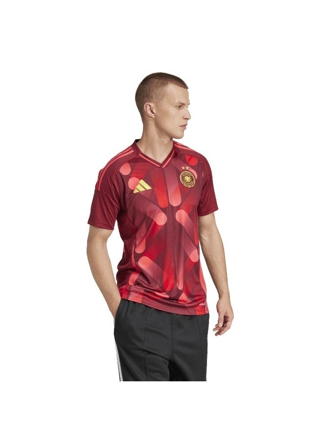 adidas Originals Adidas Dfb A Jsy Burgundy Football Jerseys For Men Xs - Image 5