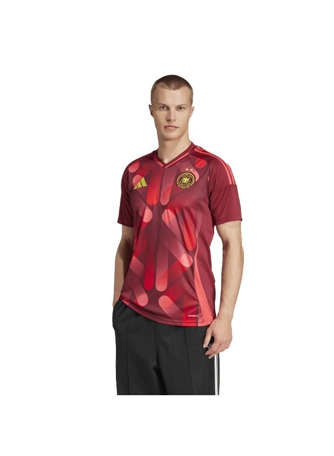 adidas Originals Adidas Dfb A Jsy Burgundy Football Jerseys For Men Xs - Image 3