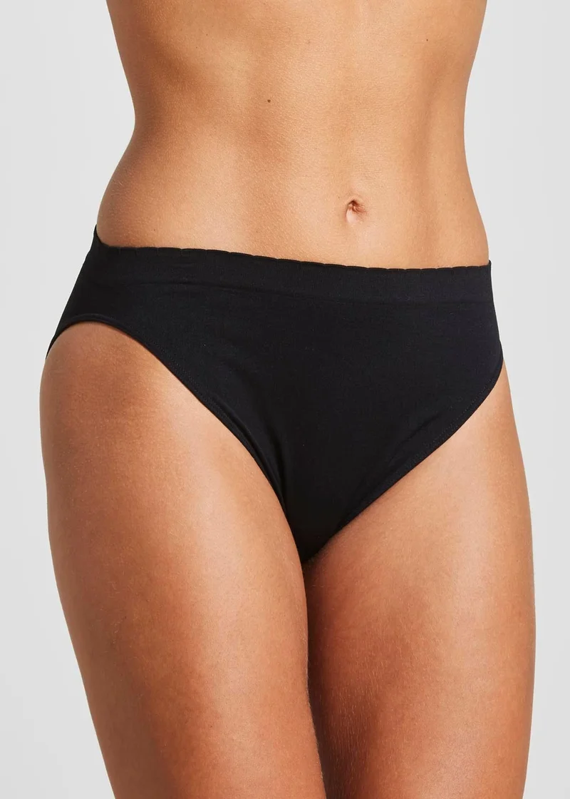 Matalan 3 Pack Seam Free High Leg Knickers