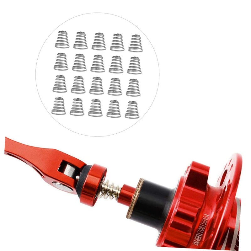 Stainless Steel Quick Release Spring Set of 20 for Wheel Skewers Easy Installation - Image 3