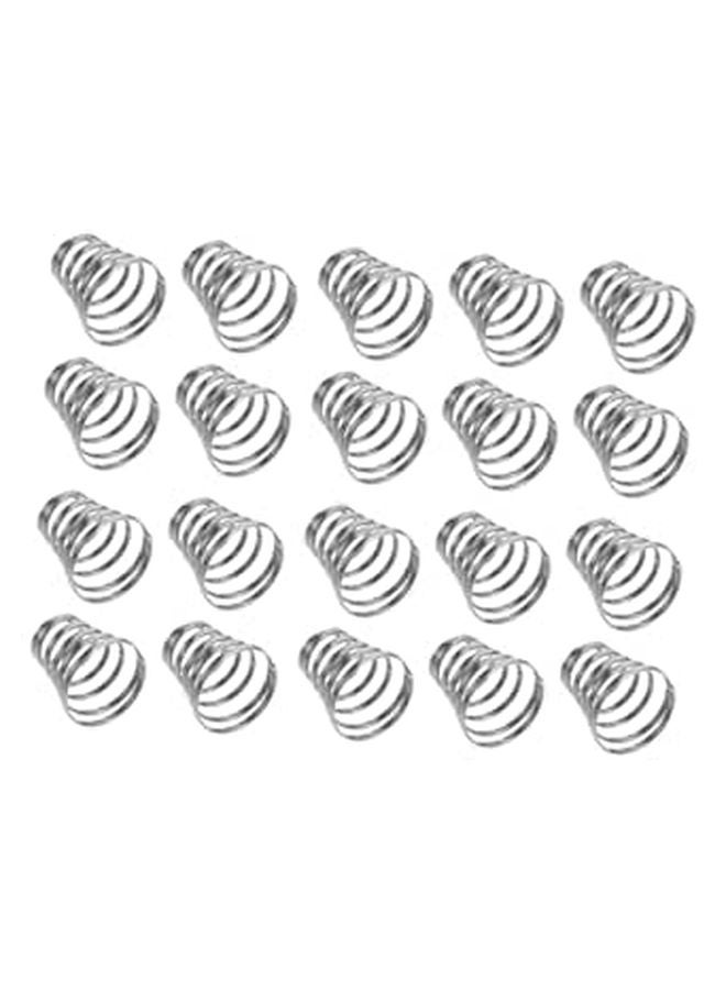 Stainless Steel Quick Release Spring Set of 20 for Wheel Skewers Easy Installation - Image 1