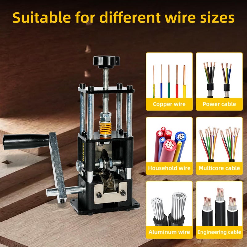 CuzConven Upgraded Wire Stripping Machine Replacement Blade, 1.73in" OD x 0.35in" ID High Performance Carbide Blade Wire Stripping Machine, Replacement Blade for Portable Cable Stripper - Image 3