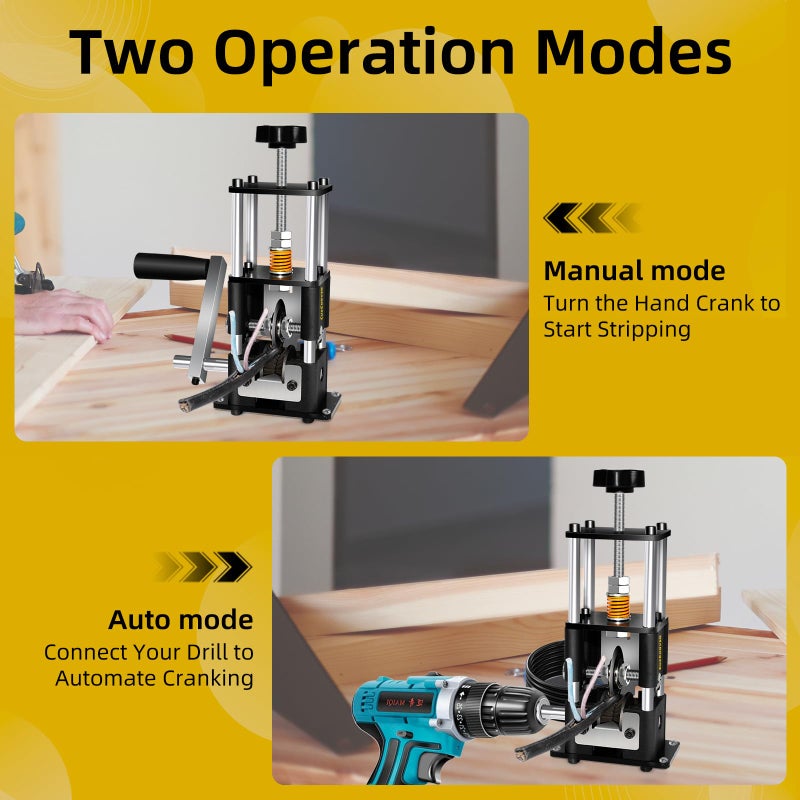 CuzConven Upgraded Wire Stripping Machine Replacement Blade, 1.73in" OD x 0.35in" ID High Performance Carbide Blade Wire Stripping Machine, Replacement Blade for Portable Cable Stripper - Image 5