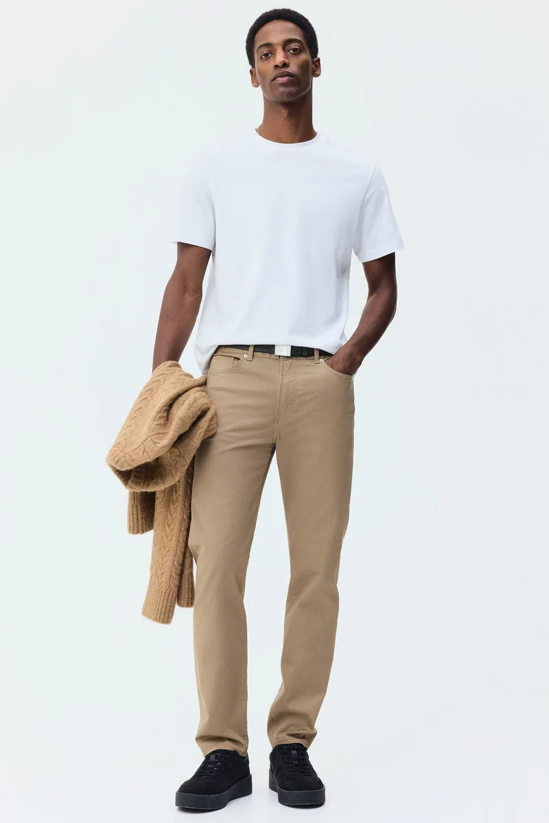 H&M Slim Fit 5-pocket trousers