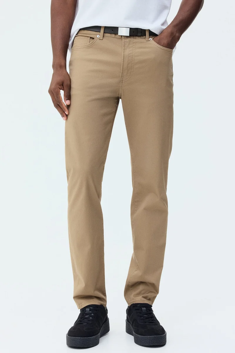 Slim Fit 5-pocket trousers