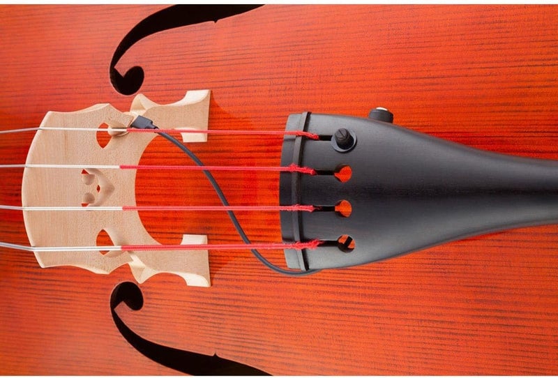 KNA DB-1 Portable Bridge-Mounted Piezo Pickup for Double Bass, Upright, Classical, Rockabilly, Natural Acoustic Sound, Easy Installation, 1/4" Output Jack, No Instrument Modifications - Image 4