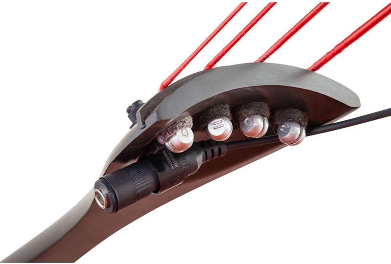 KNA DB-1 Portable Bridge-Mounted Piezo Pickup for Double Bass, Upright, Classical, Rockabilly, Natural Acoustic Sound, Easy Installation, 1/4" Output Jack, No Instrument Modifications - Image 3