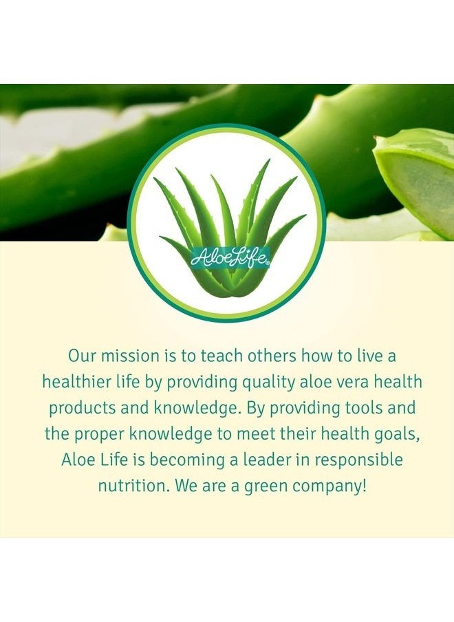Aloe Life - Face & Body Lotion, Concentrated Formula, Hydrates Dry Skin, Contains Antioxidants, Minerals, & Herbal Extracts, Pleasant Grapefruit Scent, Safe For All Skin Types, Gluten-Free (16 oz) - Image 1