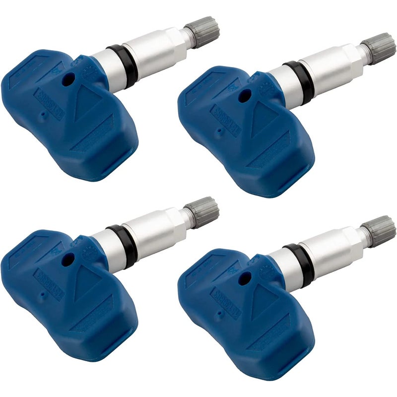WEDOAUTO 4Pcs TPMS Sensor 315Mhz Tire Pressure Sensor Fit for Chevy Avalanche Silverado Suburban Tahoe for Cadillac Escalade ESV EXT for GMC Sierra Yukon XL Replace 15136883 15102570 974515