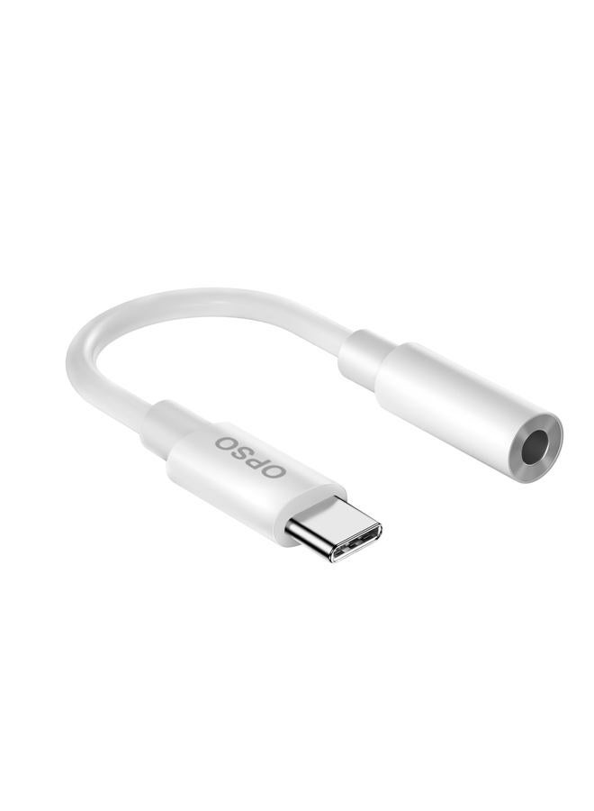 OPSO USB Type C to 3.5mm Female Headphone Jack Adapter, (1-Pack) USB C to Aux Audio Dongle Cable Cord for iPhone 15/16/16 Plus/16 Pro/16 Pro Max, Samsung Galaxy S24/S23/S22, iPad Pro, MacBook - Image 1