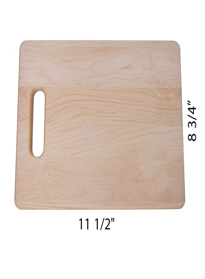 CustomGiftsNow Memes Kitchen Cutting Board - 11.5-Inch x 8.75-Inch Genuine Real Wood Maple Cutting Board - Image 2