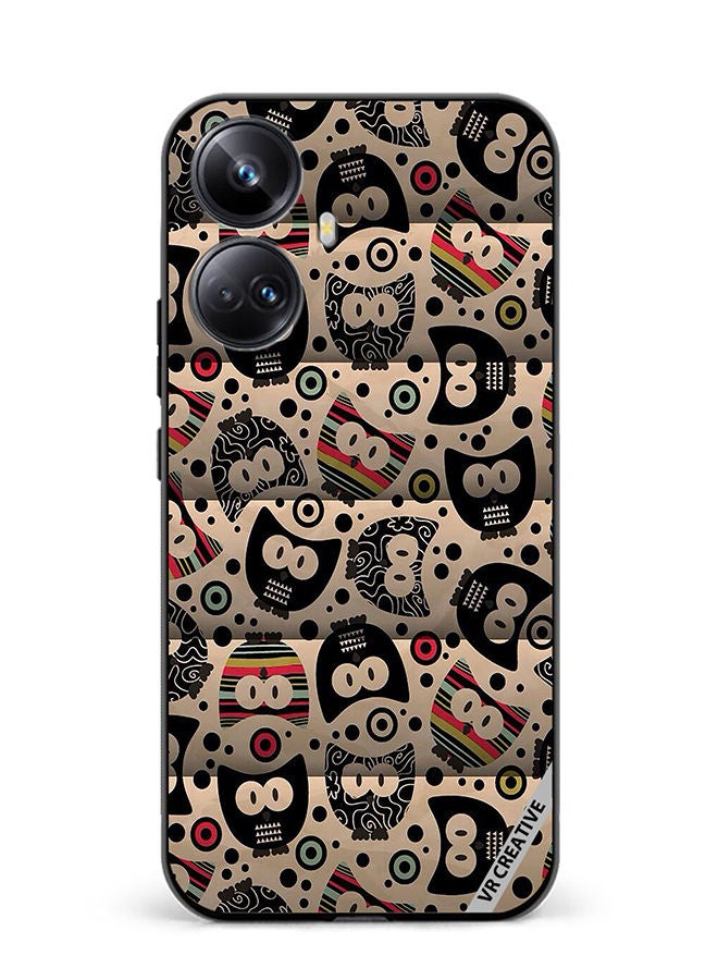 VR CREATIVE Protective Case Cover For Realme 10 Pro Plus Mix Cartoons Design Multicolour - Image 1