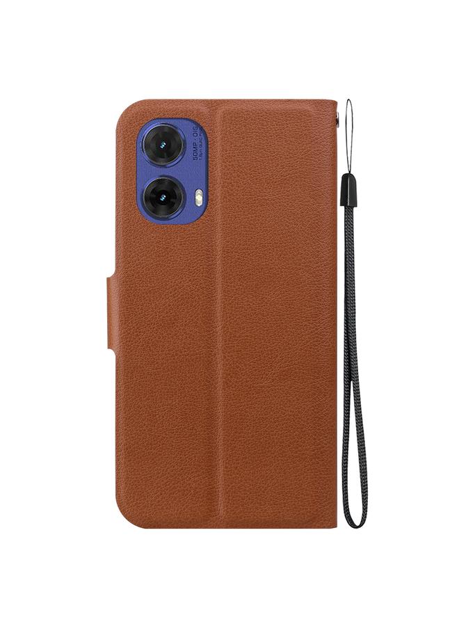 S-TOP Case For Motorola Moto G85 Ultra-thin Voltage Magnetic Buckle Leather Phone Case - Image 3