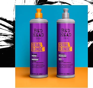 Tigi Bed Head Bed Head by TIGI Serial Blonde Shampoo and Conditioner Set Ideal for Natural and Coloured Blonde Hair 2x600ml - Image 5