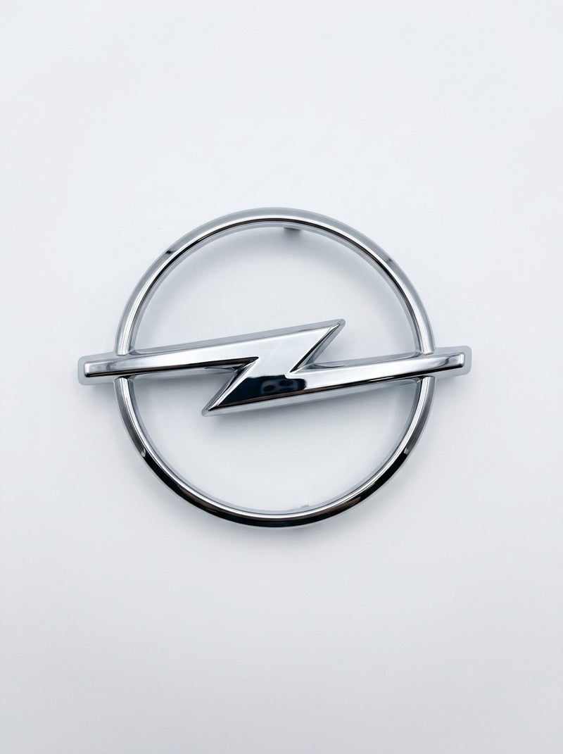 Chrome Lightning Bolt Car Emblem - Stylish Automotive Decor for Cars and Vehicles - Image 3