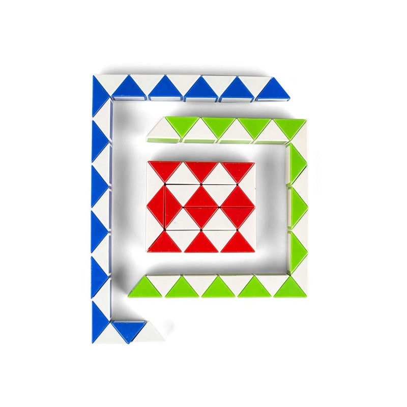 Fidget Snake Cube - 5-color Visually Stimulating Builds Fine Motor Skills Hand Hold Size for Kids Adults Teens Classroom Rewards Party Favors - Image 5