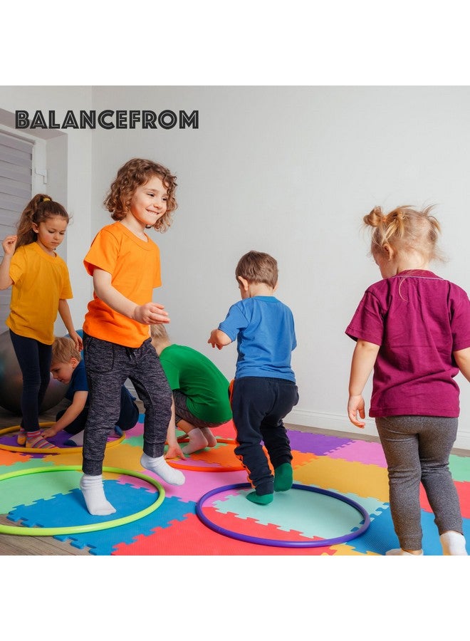 بالانس فورم سجادة لعب أحجية الأطفال مع بلاطات متشابكة من إسفنج إيفا، 9 ألوان (36 بلاطة) - Image 5