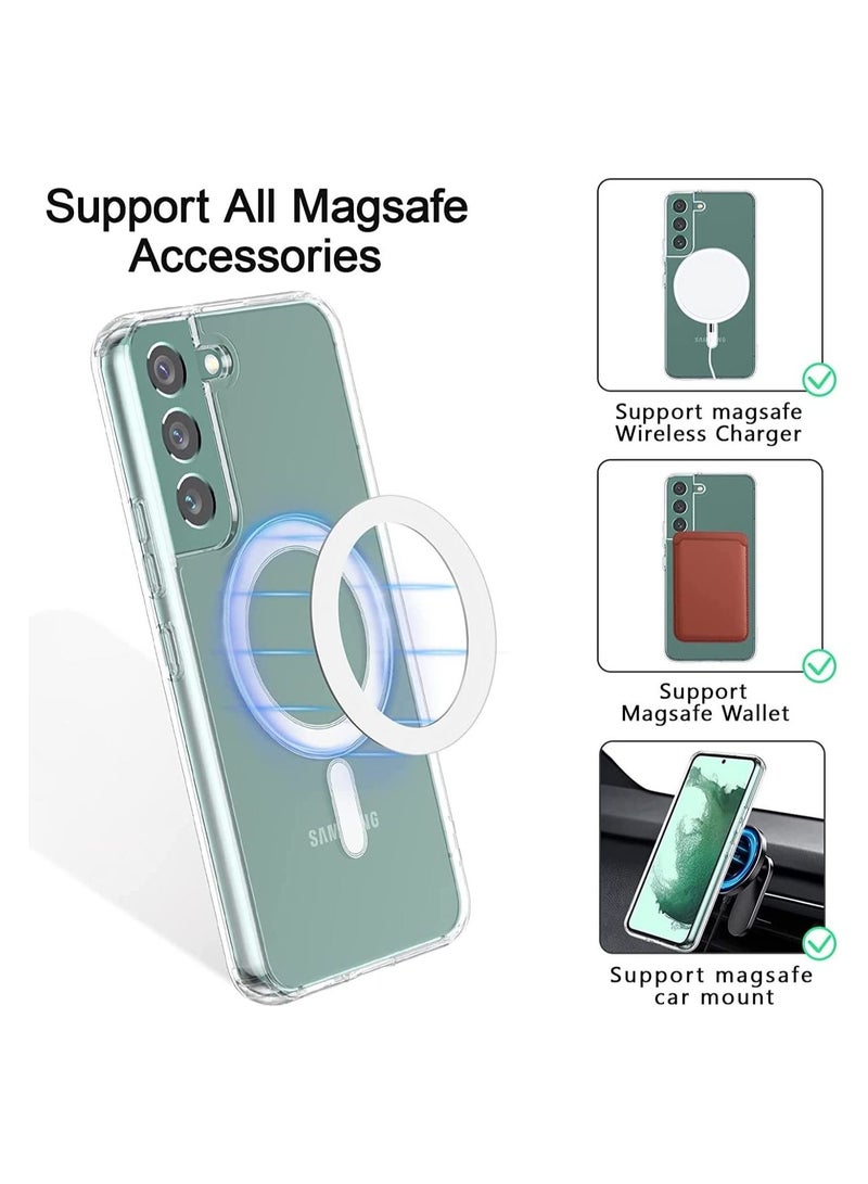 إيف RRB متوافق مع Samsung Galaxy S23 حالة مغناطيسية امتصاص الصدمة المضاد للخلع - Image 3