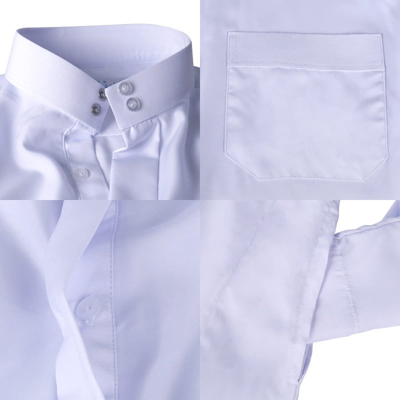 HOMELEX Men's Muslim Clothes Thobe Middle East Kaftan Saudi Arab Caftans Islamic Abaya Dress Dubai Robes - Image 4