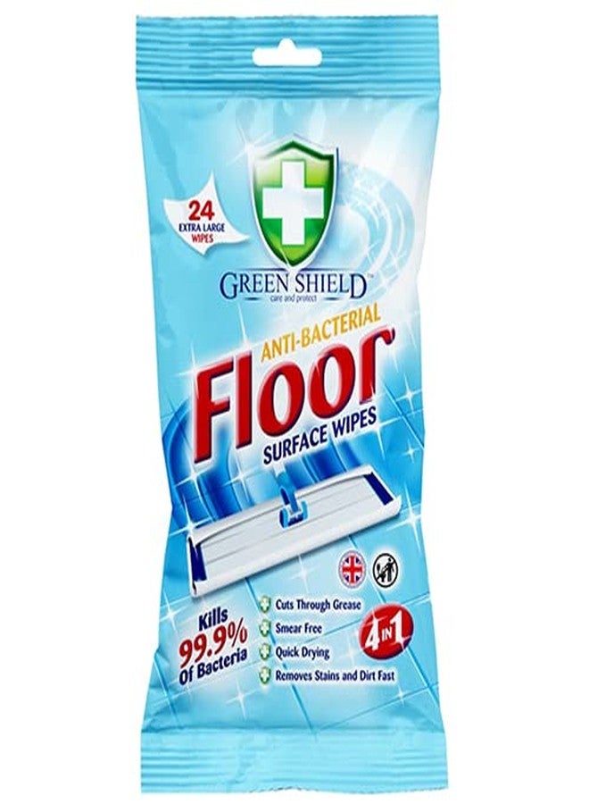 Greenshield Floor Surface Wipes Extra Large Wipes 24's - Image 1