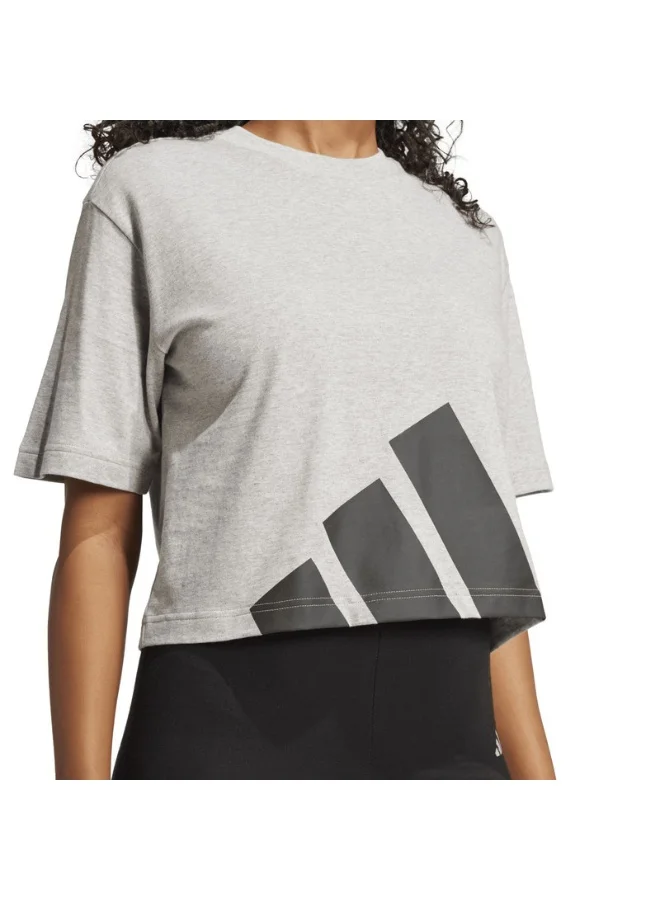 adidas adidas W BL SJ BF T Grey Training T-SHIRTS for Women - 2XS