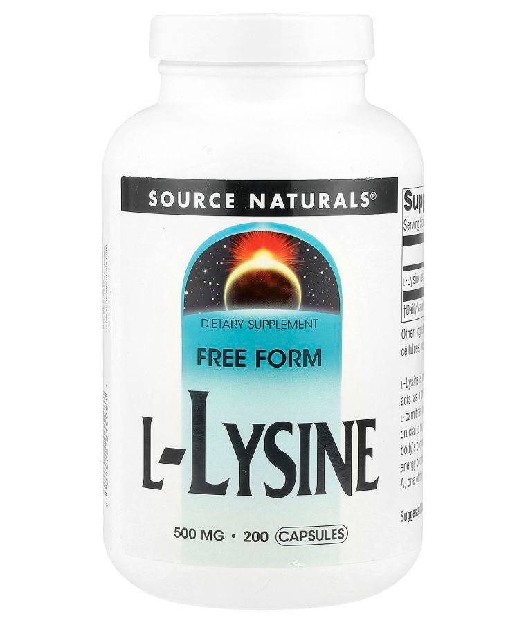 L-Lysine 500 mg 200 Capsules