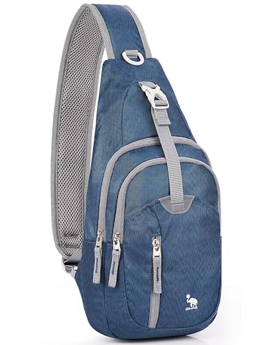 Kimlee Sling Bag Crossbody Bags Men, Travel Hiking Chest Daypack for Women One Strap Backpack Lightweight Over Shoulder Bag - Image 1