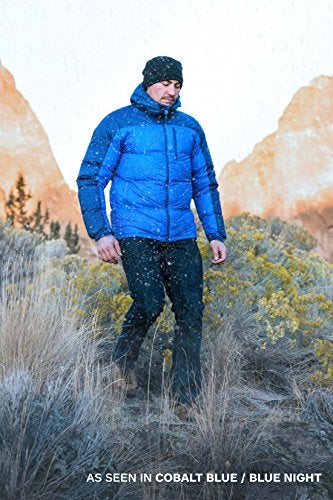 MARMOT Men’s Guides Down Hoody Jacket | 700 Fill Down-Insulated, Water-Resistant, Lightweight Puffer Coat, Jet Black, Medium - Image 2