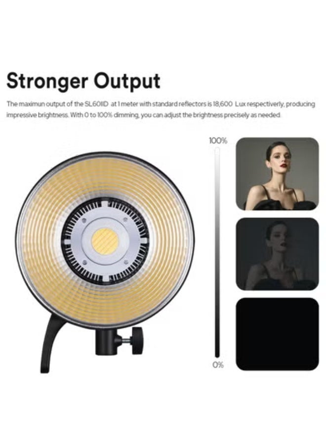 Godox SL60IID Portable Studio LED Video Light 70W Photography Fill Light 5600K±200K Built-in 8 FX Lighting Effects - Image 3