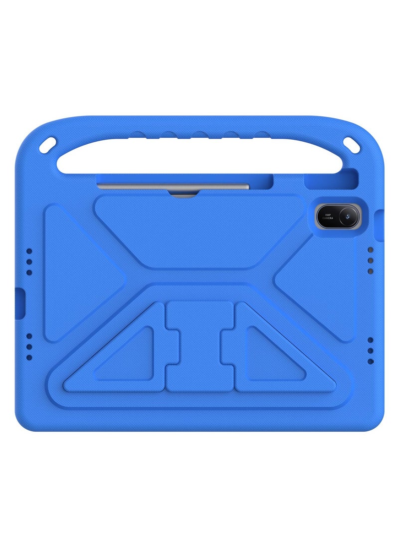 Generic - Kids Case For Huawei MatePad SE 11-Inch (2024) EVA Foam Lightweight Shockproof Duarable Tablet Cover with Handle Stand Case For Children Firendly (Blue) - Image 1