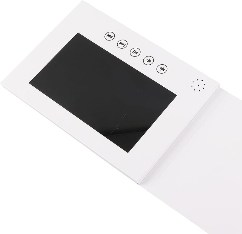 Electronic Video Greeting Card with 285x210x10mm LCD Color Screen, 128MB Memory - 720P HD Playback, Built - in Speaker, Ideal for Personal and Business Use (7inch) - Image 3