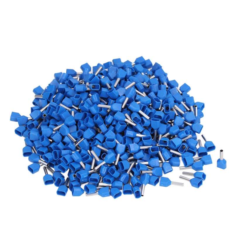 1000Pcs Ferrule Insulated Crimping Wire Terminal Cord End Connector Set Kit for Equipment TE7508 - Image 2