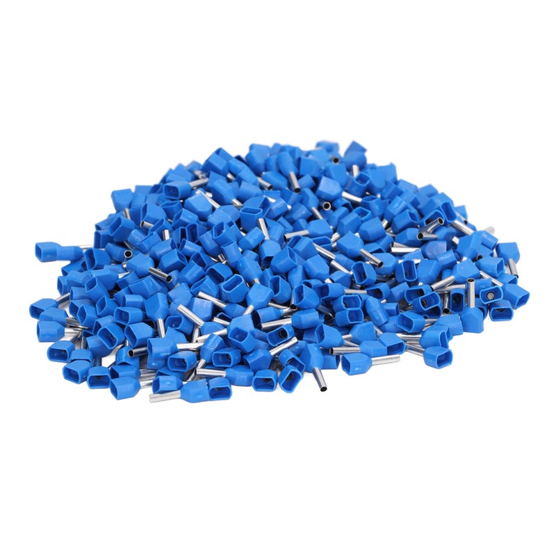 1000Pcs Ferrule Insulated Crimping Wire Terminal Cord End Connector Set Kit for Equipment TE7508 - Image 1