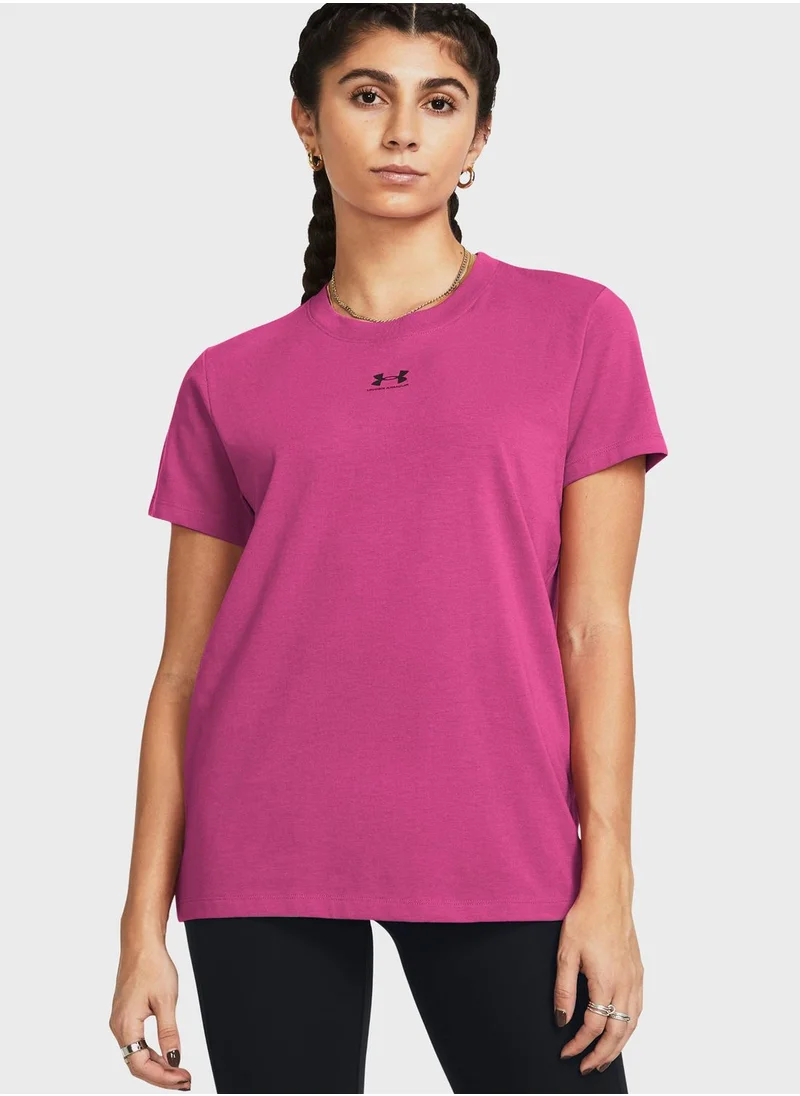 UNDER ARMOUR Essential Core Short Sleeve T-Shirt