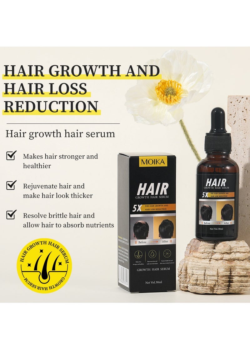 مويكا بوليغونوم مولتيفلوروم خلاصة نمو الشعر الأسود المضاد لتساقط الشعر 30 مل - Image 3