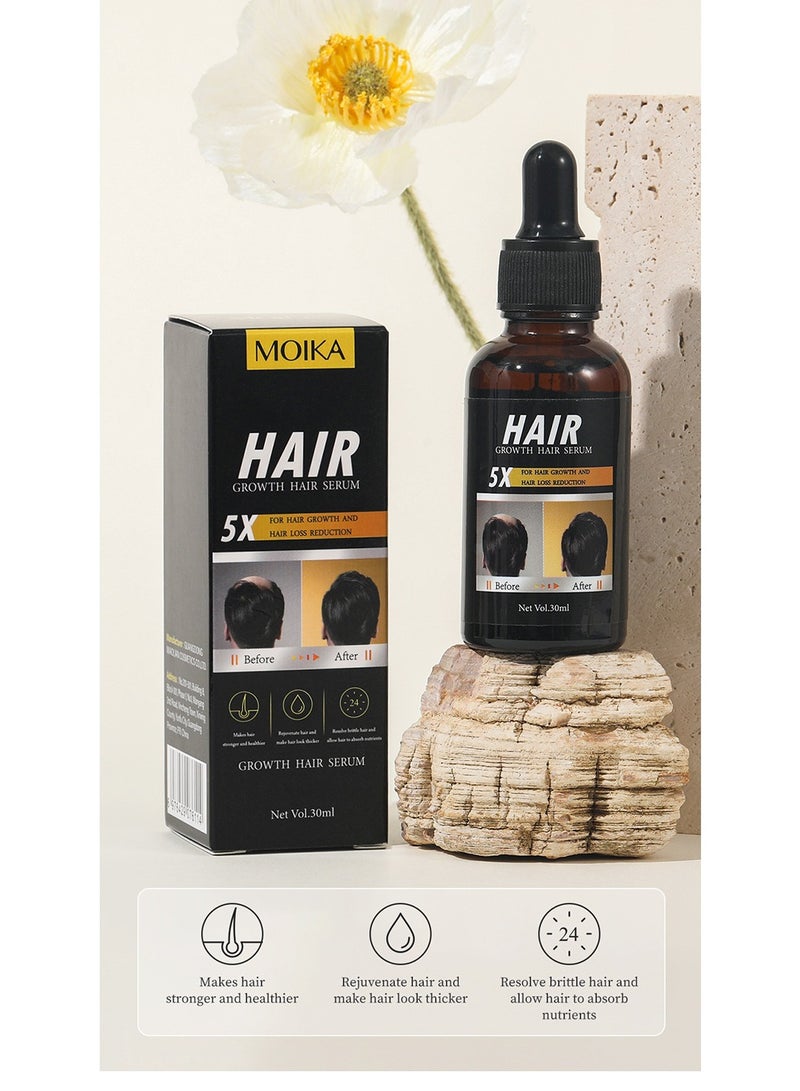 مويكا بوليغونوم مولتيفلوروم خلاصة نمو الشعر الأسود المضاد لتساقط الشعر 30 مل - Image 5