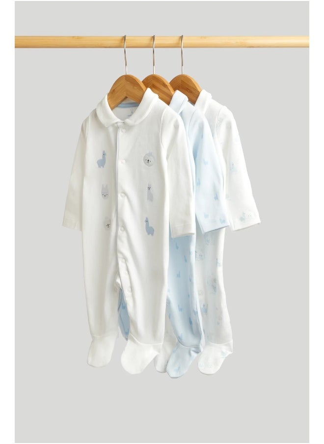 mothercare - My First All-in-Ones - 3 Pack - Image 1