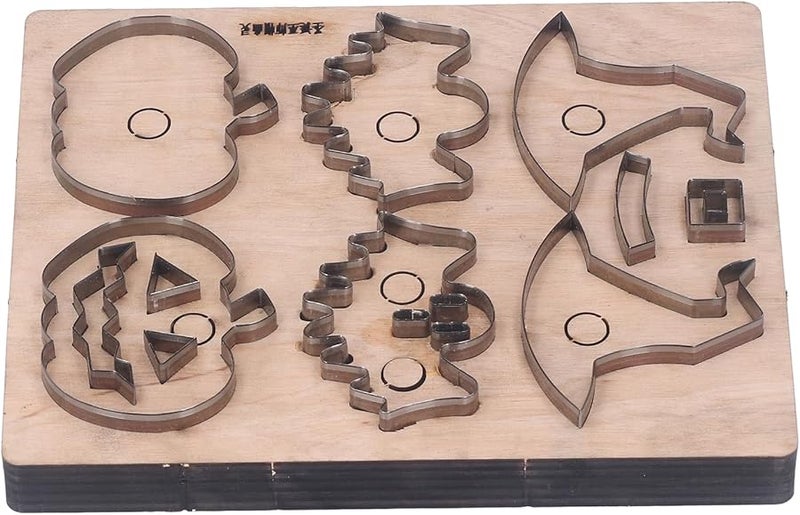 Halloween Pumpkin Hat Cutting Die Set Alloy Steel Punching Tool For Layered Fabric Leather Clay - Image 4