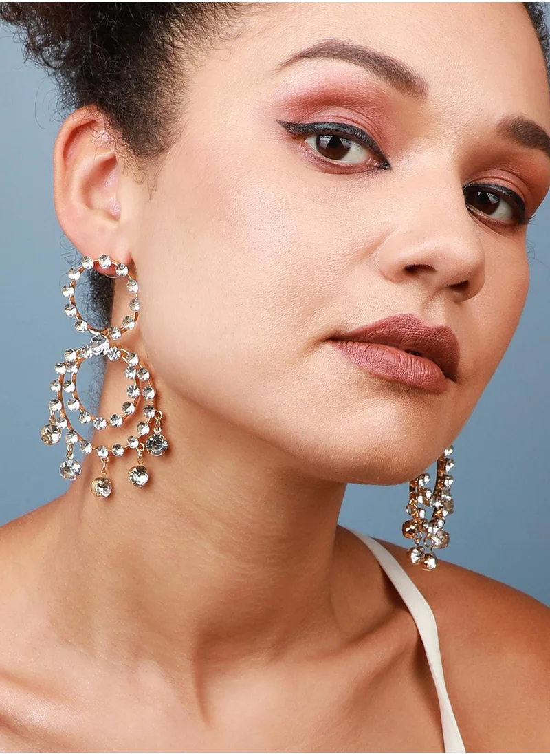 SOHI Western Drop Earrings