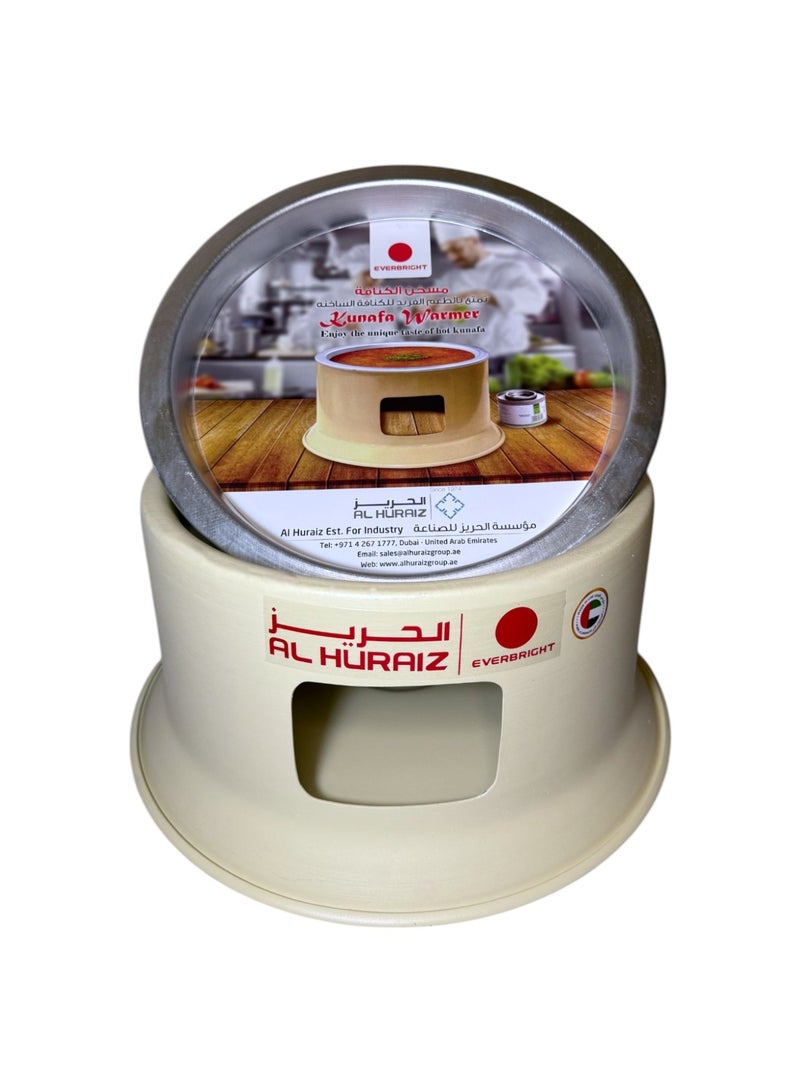 EverBright Kunfa Warmer With Bottom Base beige - Image 2