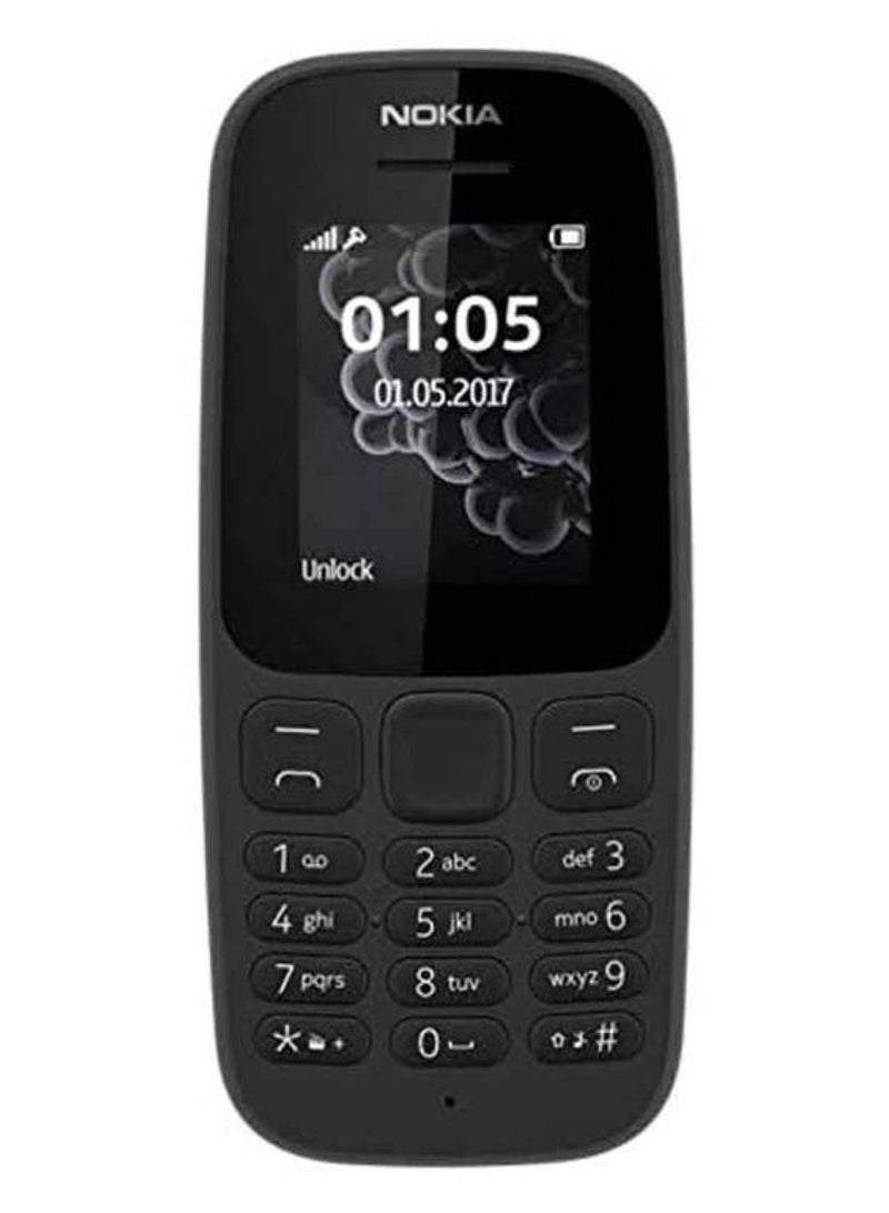 نوكيا موبايل 105 اسود 4G - Image 1
