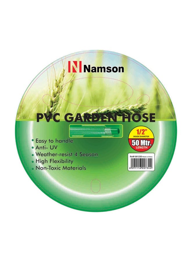 NAMSON Pvc Water Hose 1/2X50M Green 061250 | Watering | Garden | Planting | Irrigation - Image 2
