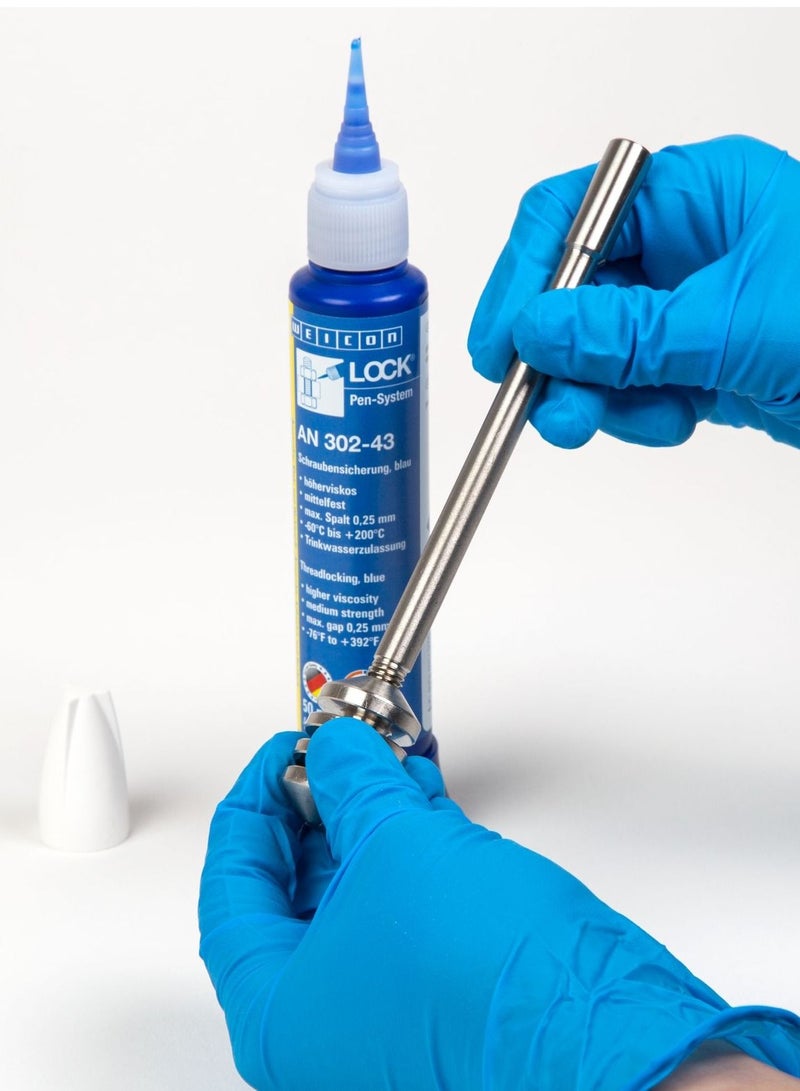 Weicon Weiconlock AN 301 -72 | 200 ml. | Pipe and Flange Sealing | Special Adhesive Heat | Heatproof.  - Image 2