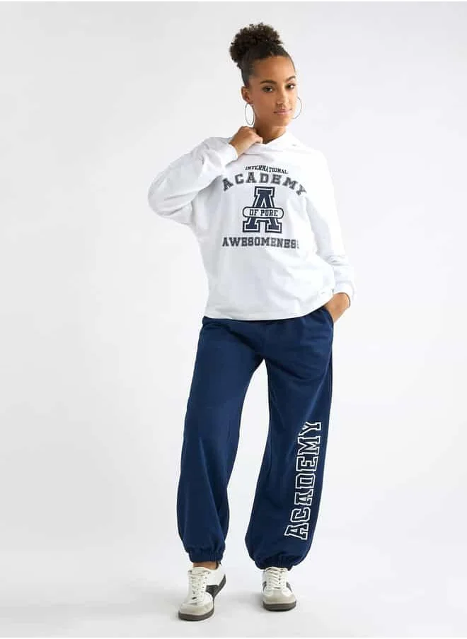 FAV Printed Long Sleeves Hoodie and Joggers Set