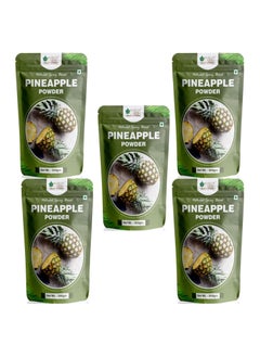 3x200GM Pineapple Powder Natural Spray Dried Great for Juices Jams Cake Ice Cream & Energy Drinks Pack of 5