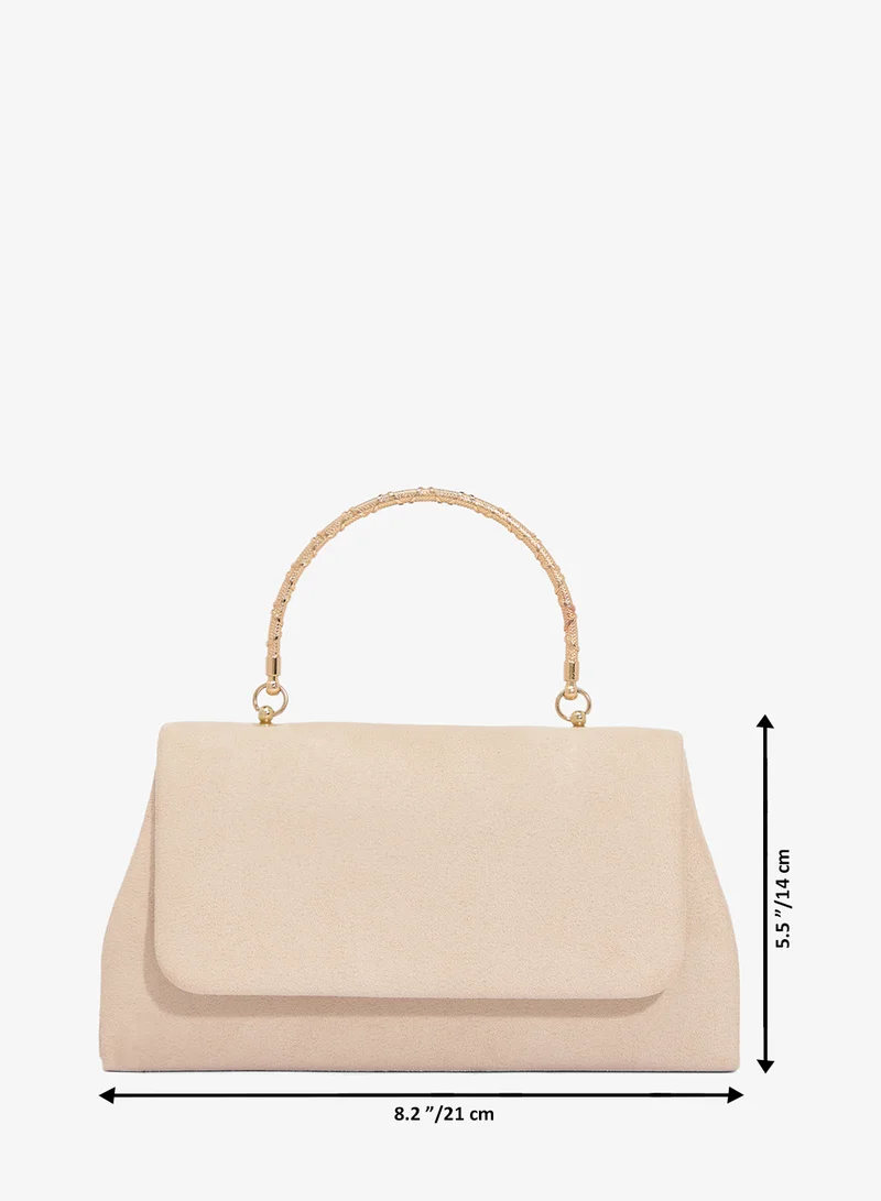 Khizana  Classic Clutch With Top Handle for Women | Best Price UAE
