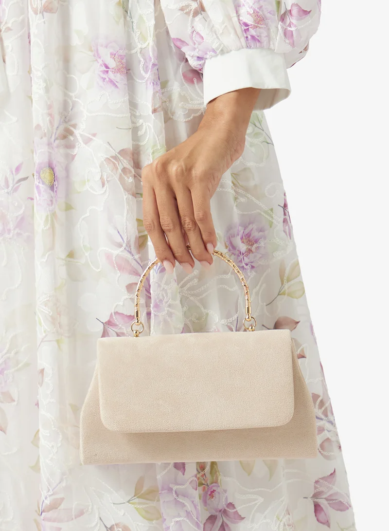 Khizana  Classic Clutch With Top Handle for Women | Best Price UAE
