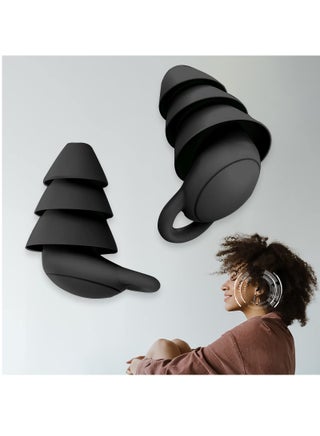 Premium Silicone Ear Plugs for Sleep & Noise Reduction - Soft, Reusable Earplugs for Swimming, Studying, Travel, Snoring & Loud Environments